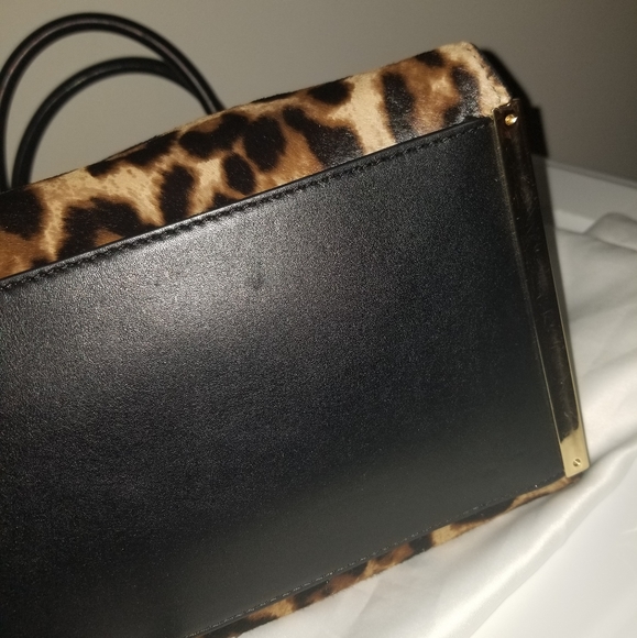 ❌ Sold ❌ Michael Kors Lana Leopard Print Haircalf Leather Bag - Picture 10 of 10